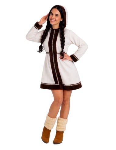 Costume Eskimo Taille M | Costumes pour Adultes Le Roi du Carnaval